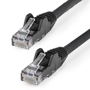 STARTECH networking cable Black 7,6 m Cat6 U/UTP (UTP) (N6LPATCH25BK) - Cartouches Certifiees