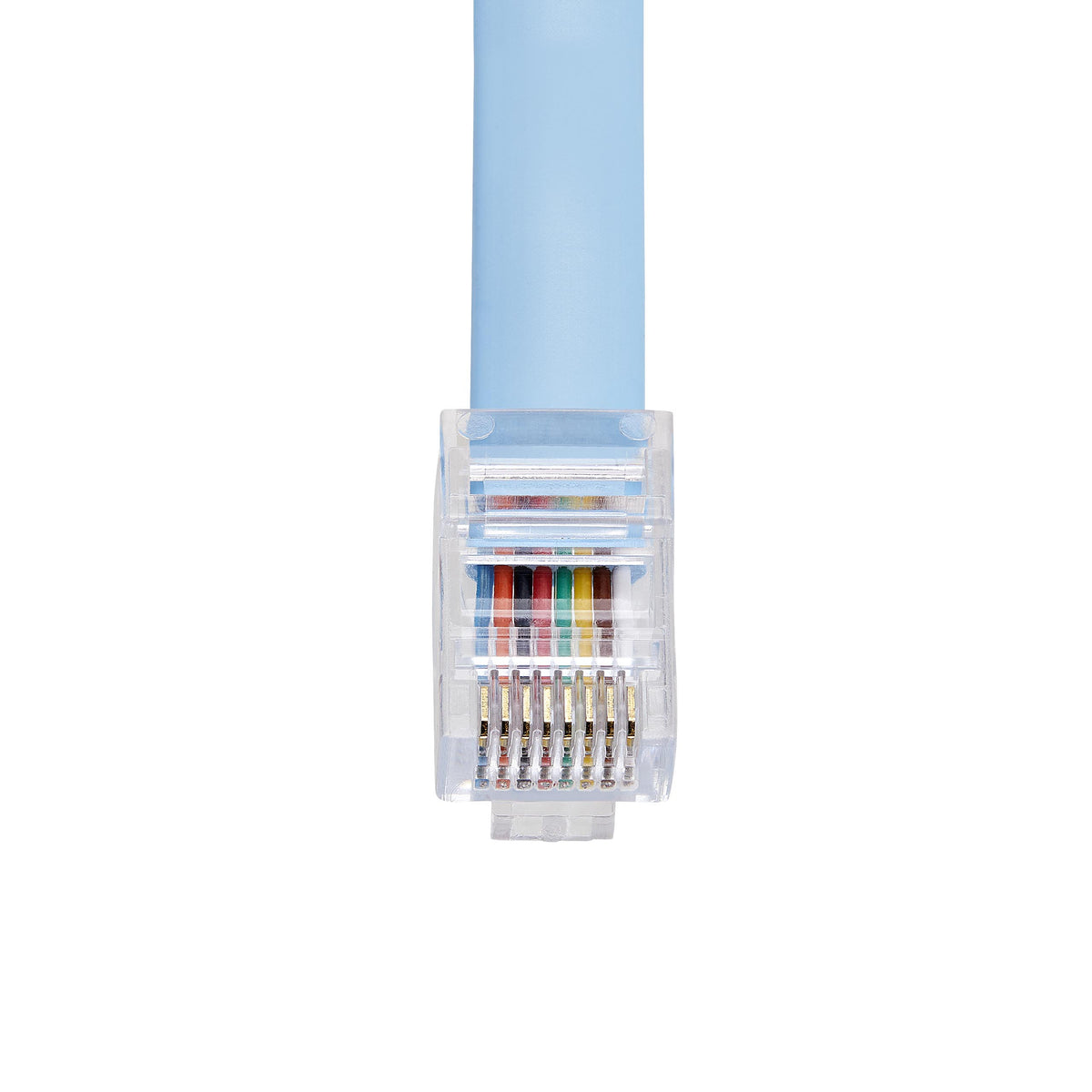 STARTECH networking cable Blue 1,8 m Flat (ROLLOVERMM6) - Cartouches Certifiees