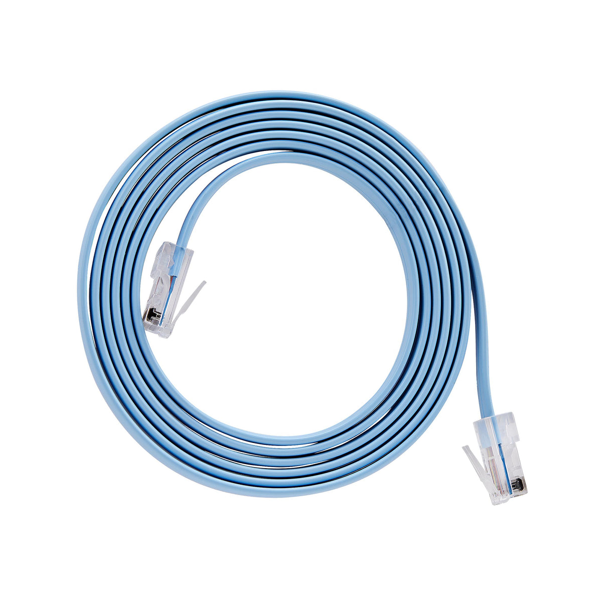 STARTECH networking cable Blue 1,8 m Flat (ROLLOVERMM6) - Cartouches Certifiees