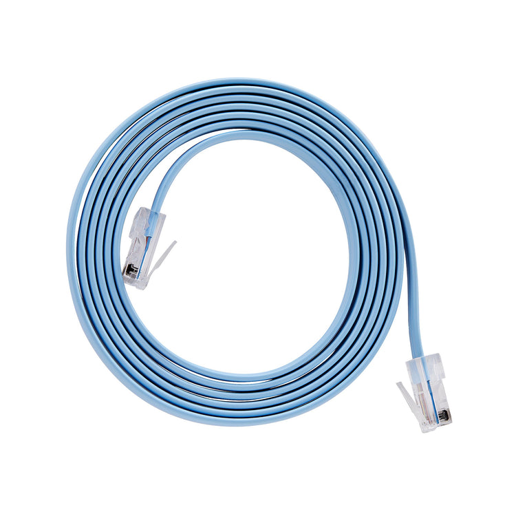 STARTECH networking cable Blue 1,8 m Flat (ROLLOVERMM6) - Cartouches Certifiees