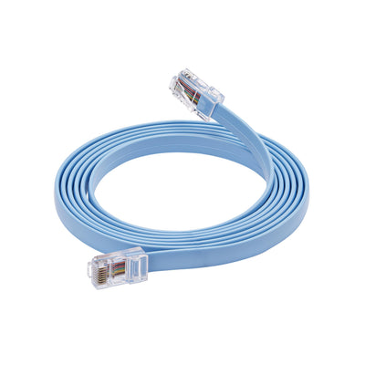 STARTECH networking cable Blue 1,8 m Flat (ROLLOVERMM6) - Cartouches Certifiees