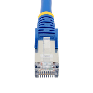 STARTECH networking cable Blue 15,2 m S/FTP (S-STP) Round (NLBL-50F-CAT6A-PATCH) - Cartouches Certifiees