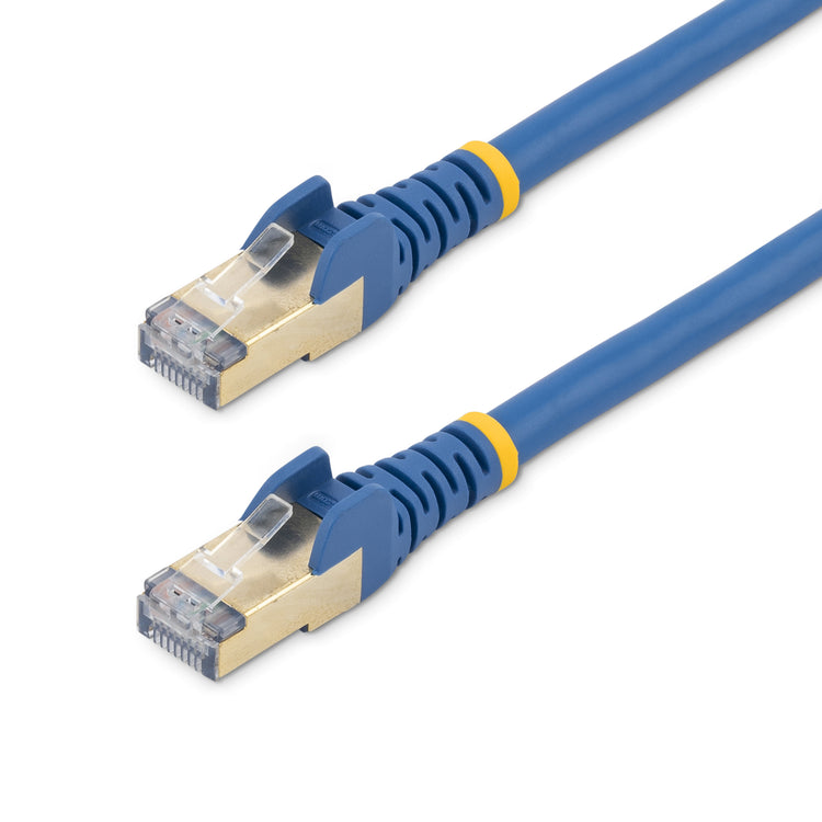 STARTECH networking cable Blue 9,1 m Cat6a (C6ASPAT30BL) - Cartouches Certifiees