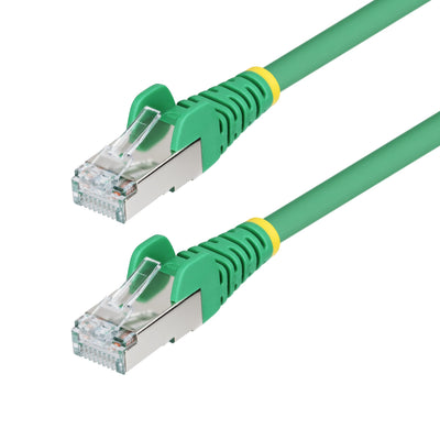 STARTECH networking cable Green 15,2 m S/FTP (S-STP) Round (NLGN-50F-CAT6A-PATCH) - Cartouches Certifiees