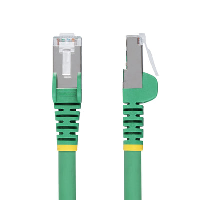 STARTECH networking cable Green 15,2 m S/FTP (S-STP) Round (NLGN-50F-CAT6A-PATCH) - Cartouches Certifiees