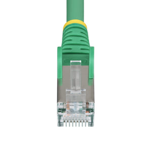 STARTECH networking cable Green 15,2 m S/FTP (S-STP) Round (NLGN-50F-CAT6A-PATCH) - Cartouches Certifiees
