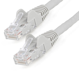 STARTECH networking cable Grey 0,3 m Cat6 U/UTP (UTP) Round (N6LPATCH1GR) - Cartouches Certifiees