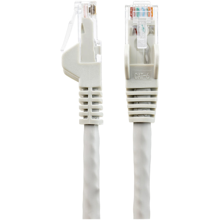 STARTECH networking cable Grey 0,3 m Cat6 U/UTP (UTP) Round (N6LPATCH1GR) - Cartouches Certifiees