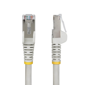 STARTECH networking cable Grey 3 m S/FTP (S-STP) Round (NLGR-10F-CAT6A-PATCH) - Cartouches Certifiees