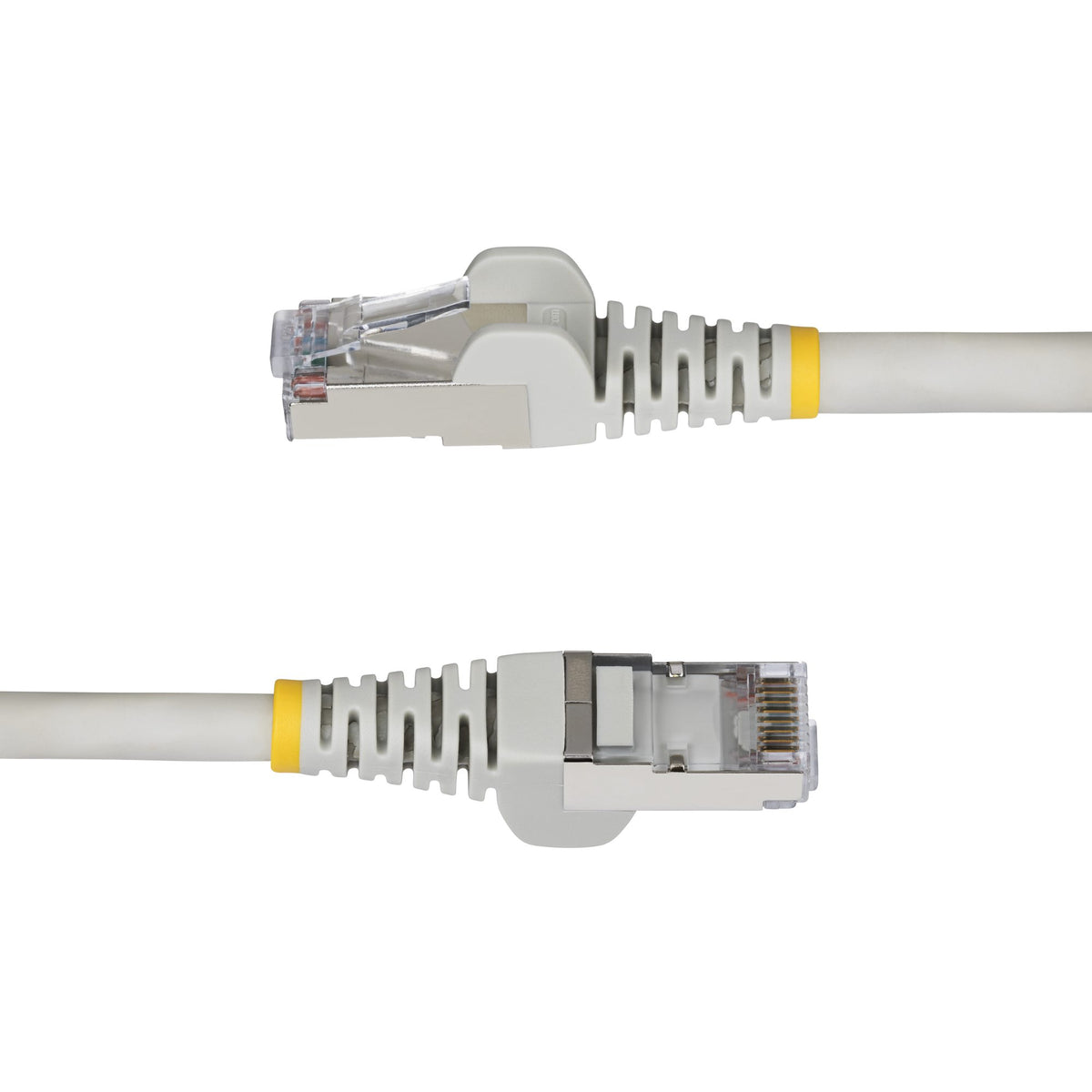 STARTECH networking cable Grey 3 m S/FTP (S-STP) Round (NLGR-10F-CAT6A-PATCH) - Cartouches Certifiees