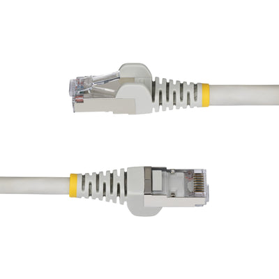 STARTECH networking cable Grey 3 m S/FTP (S-STP) Round (NLGR-10F-CAT6A-PATCH) - Cartouches Certifiees
