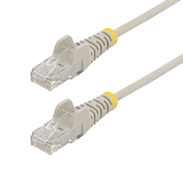 STARTECH networking cable Grey 7,6 m Cat6 U/UTP (UTP) Round (N6PAT25GRS) - Cartouches Certifiees