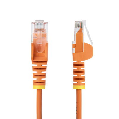 STARTECH networking cable Orange 1,8 m Cat6 U/UTP (UTP) Round (N6PAT6ORS) - Cartouches Certifiees