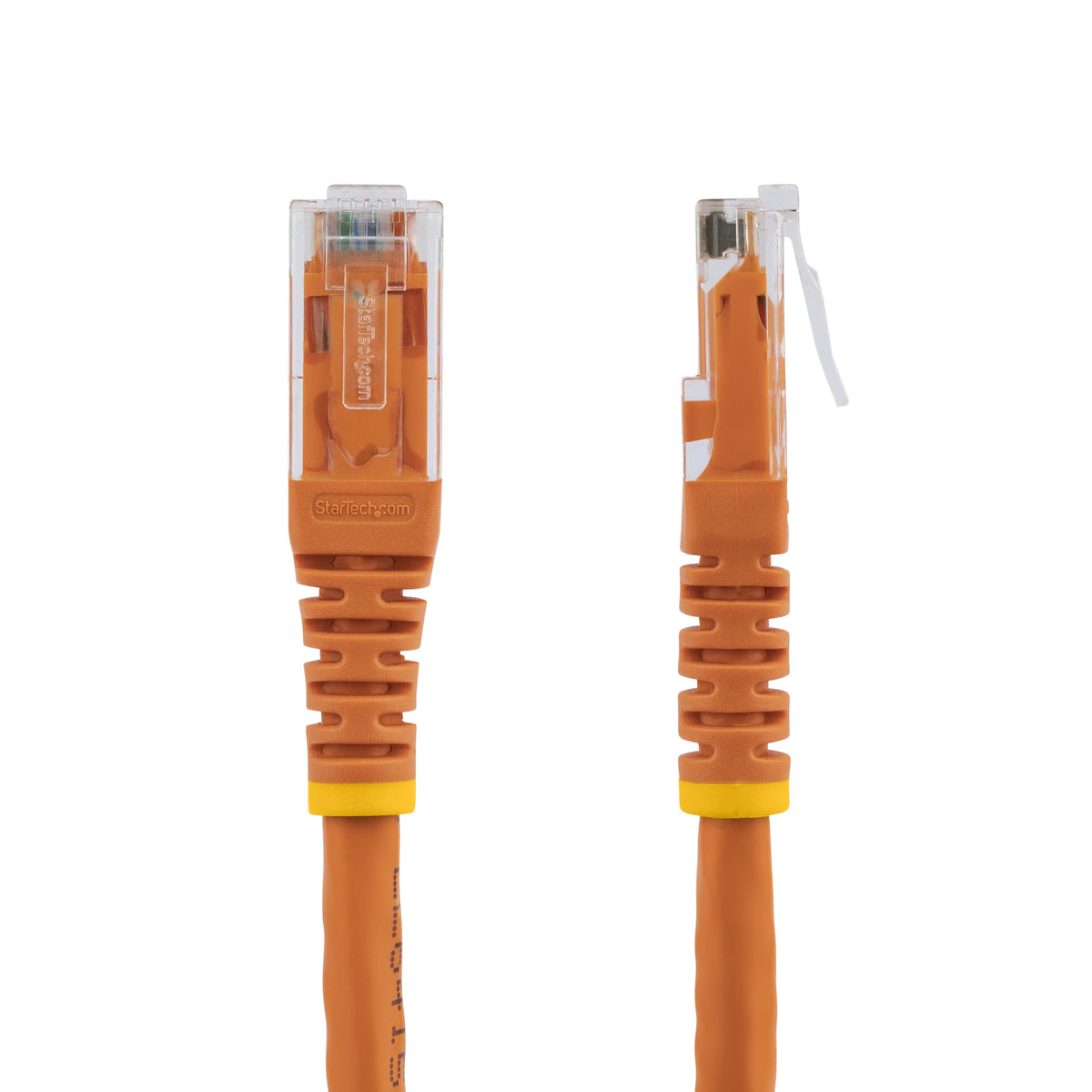 STARTECH networking cable Orange 15,2 m Cat6 U/UTP (UTP) (C6PATCH50OR) - Cartouches Certifiees