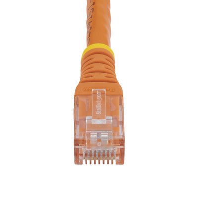 STARTECH networking cable Orange 15,2 m Cat6 U/UTP (UTP) (C6PATCH50OR) - Cartouches Certifiees