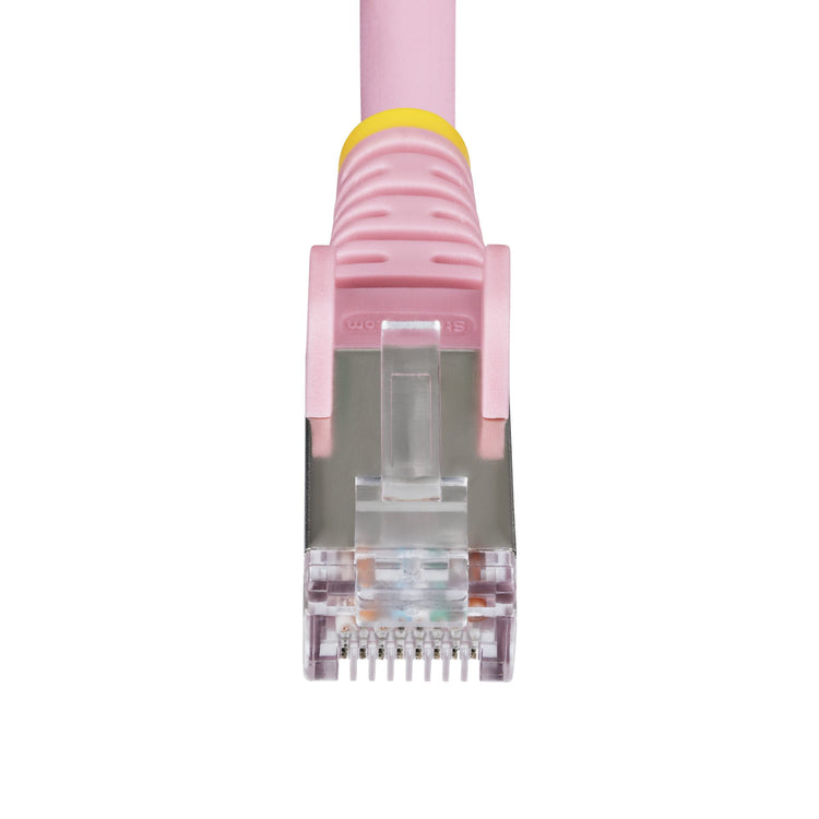 STARTECH networking cable Pink 0,2 m S/FTP (S-STP) Round (NLPN-6IN-CAT6A-PATCH) - Cartouches Certifiees