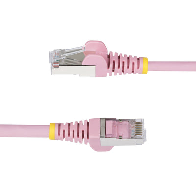 STARTECH networking cable Pink 1,8 m S/FTP (S-STP) Round (NLPN-6F-CAT6A-PATCH) - Cartouches Certifiees