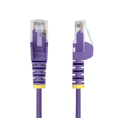 STARTECH networking cable Purple 0,6 m Cat6 U/UTP (UTP) Round (N6PAT2PLS) - Cartouches Certifiees