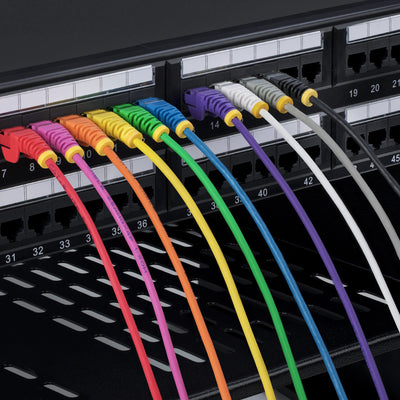 STARTECH networking cable Purple 0,6 m Cat6 U/UTP (UTP) Round (N6PAT2PLS) - Cartouches Certifiees
