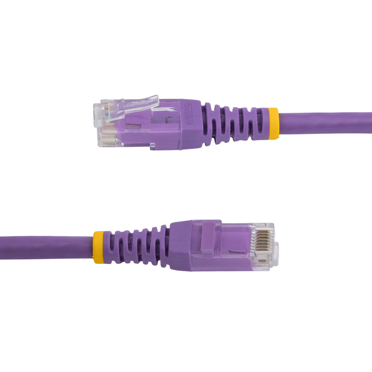 STARTECH networking cable Purple 4,6 m Cat6 U/UTP (UTP) (C6PATCH15PL) - Cartouches Certifiees