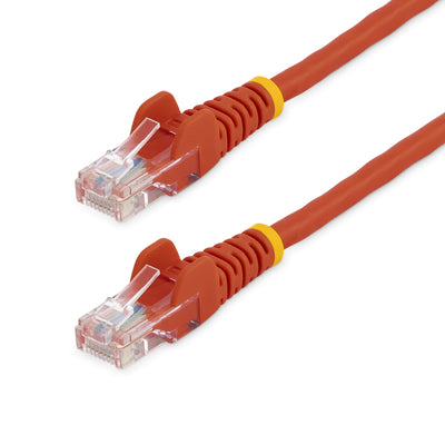 STARTECH networking cable Red 3,05 m Cat5e U/UTP (UTP) Round (45PATCH10RD) - Cartouches Certifiees