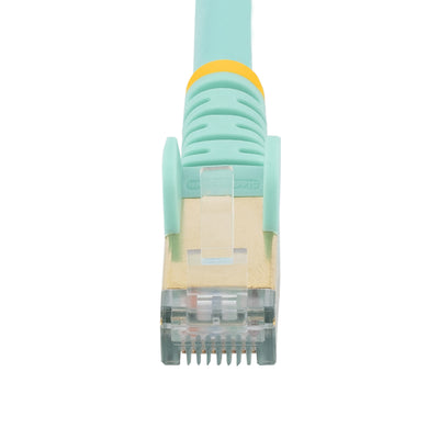 STARTECH networking cable Turquoise 1,2 m Cat6a (C6ASPAT4AQ) - Cartouches Certifiees