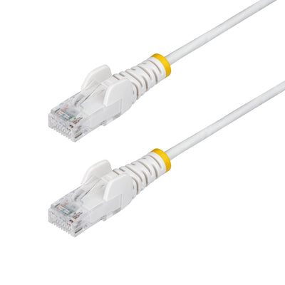 STARTECH networking cable White 1,2 m Cat6 U/UTP (UTP) Round (N6PAT4WHS) - Cartouches Certifiees