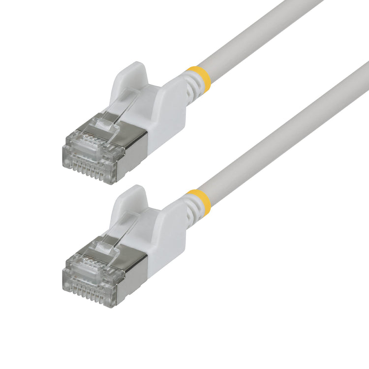 STARTECH networking cable White 1,524 m Cat6a U/FTP (STP) Round (N6APATSTP34WHS-5FT) - Cartouches Certifiees