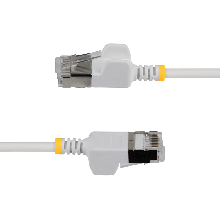 STARTECH networking cable White 1,524 m Cat6a U/FTP (STP) Round (N6APATSTP34WHS-5FT) - Cartouches Certifiees