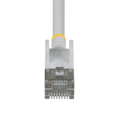 STARTECH networking cable White 1,524 m Cat6a U/FTP (STP) Round (N6APATSTP34WHS-5FT) - Cartouches Certifiees