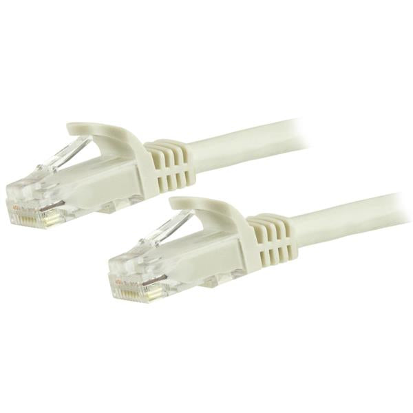 STARTECH networking cable White 3,7 m Cat6 U/UTP (UTP) (N6PATCH12WH) - Cartouches Certifiees