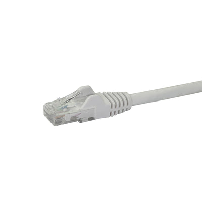 STARTECH networking cable White 7,62 m Cat6 U/UTP (UTP) (N6PATCH25WH) - Cartouches Certifiees