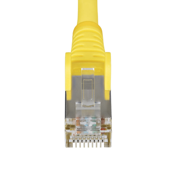 STARTECH networking cable Yellow 3 m S/FTP (S-STP) Round (NLYL-10F-CAT6A-PATCH) - Cartouches Certifiees