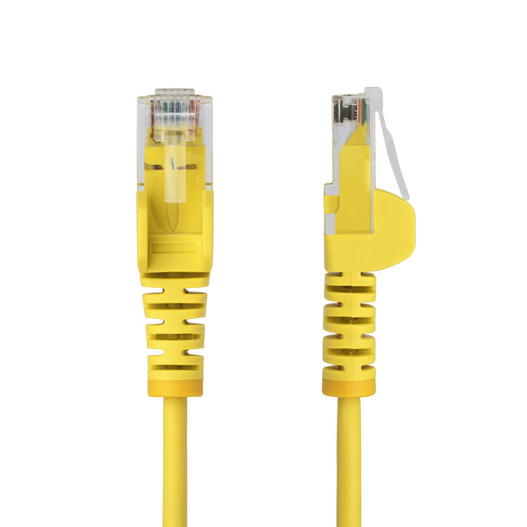 STARTECH networking cable Yellow 7,6 m Cat6 U/UTP (UTP) Round (N6PAT25YLS) - Cartouches Certifiees