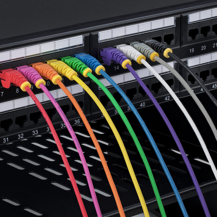STARTECH networking cable Yellow 7,6 m Cat6 U/UTP (UTP) Round (N6PAT25YLS) - Cartouches Certifiees