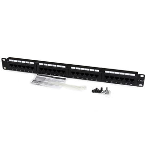 STARTECH patch panel 1U (C6PANEL24) - Cartouches Certifiees