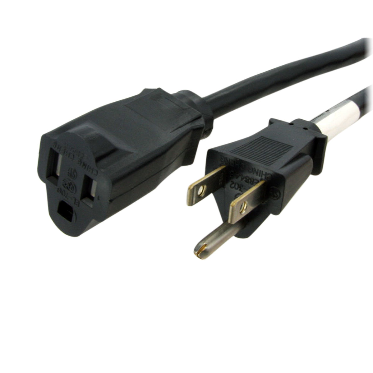 STARTECH power cable Black 0,9 m NEMA 5-15P NEMA 5-15R (PAC1013) - Cartouches Certifiees