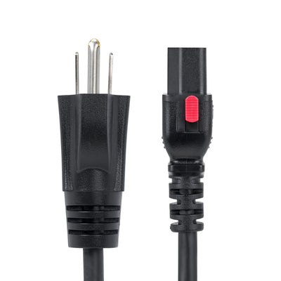 STARTECH power cable Black 0,91 m NEMA 5-15P C13 coupler (3FT-LC10A-POWERCORD) - Cartouches Certifiees