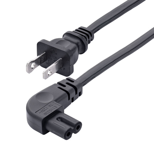 STARTECH power cable Black 1,8 m NEMA 1-15P C7 coupler (PXT101NB-STRA-6F)