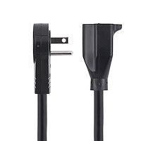 STARTECH power cable Black 1,8 m NEMA 5-15P NEMA 5-15R (RTPAC1016) - Cartouches Certifiees