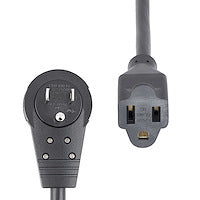 STARTECH power cable Black 1,8 m NEMA 5-15P NEMA 5-15R (RTPAC1016) - Cartouches Certifiees
