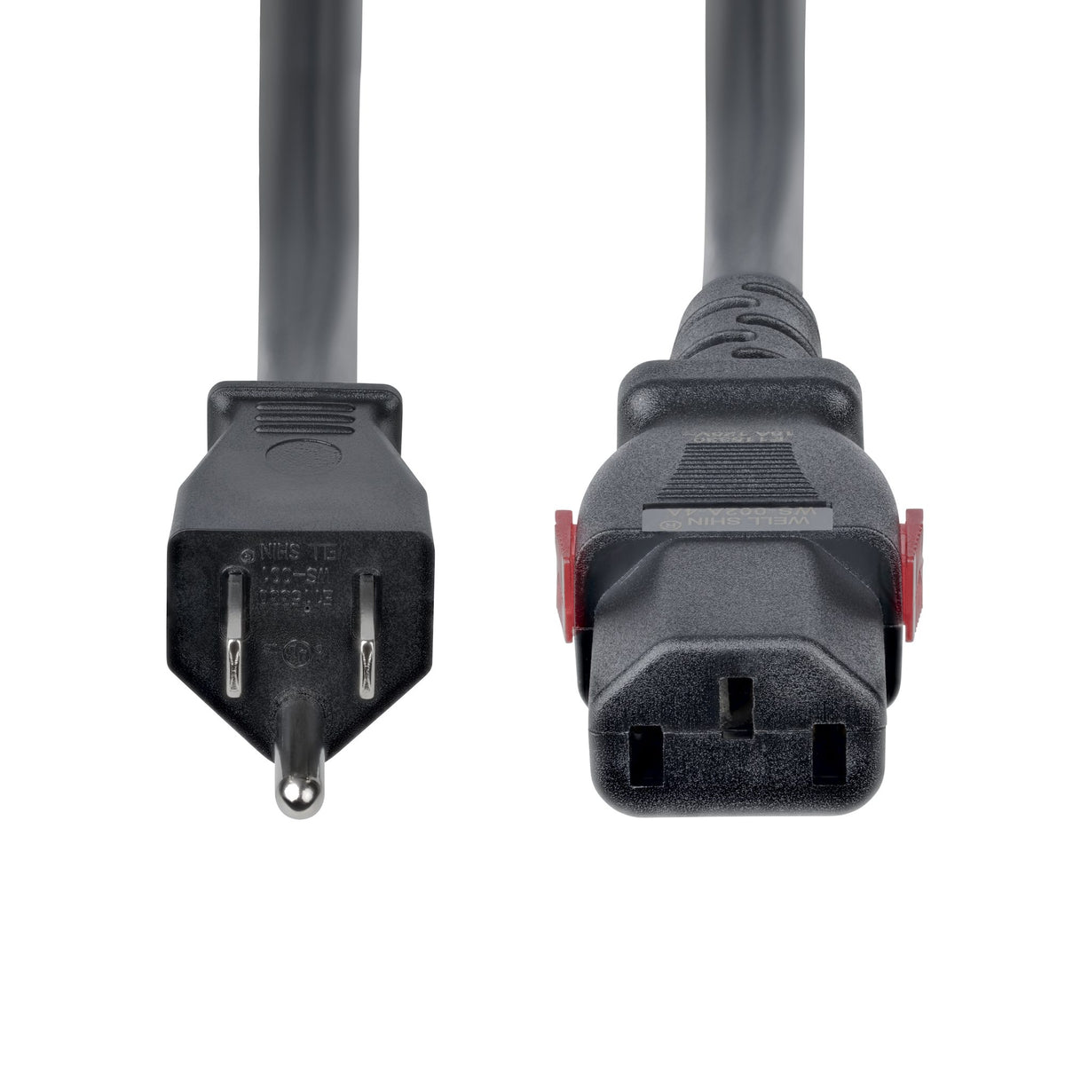 STARTECH power cable Black 4,5 m NEMA 5-15P C13 coupler (15FT-LC15A-POWERCORD) - Cartouches Certifiees