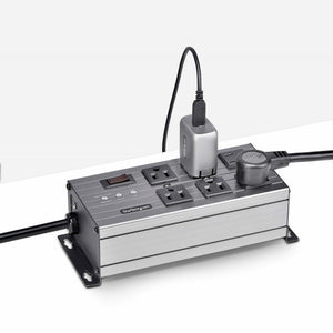STARTECH power distribution unit (PDU) 6 AC outlet(s) Grey (6N515S8-POWER-STRIP) - Cartouches Certifiees