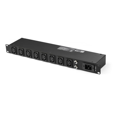 STARTECH power distribution unit (PDU) 8 AC outlet(s) 1U Black (PDU08C13H) - Cartouches Certifiees