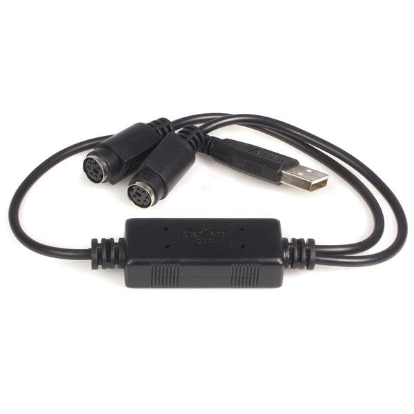 STARTECH PS/2 cable 0,435 m Black (USBPS2PC) - Cartouches Certifiees