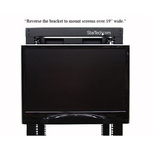 STARTECH rack accessory Mounting bracket (RKLCDBK) - Cartouches Certifiees