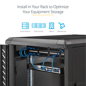 STARTECH rack accessory Rack shelf (CABSHELF116) - Cartouches Certifiees