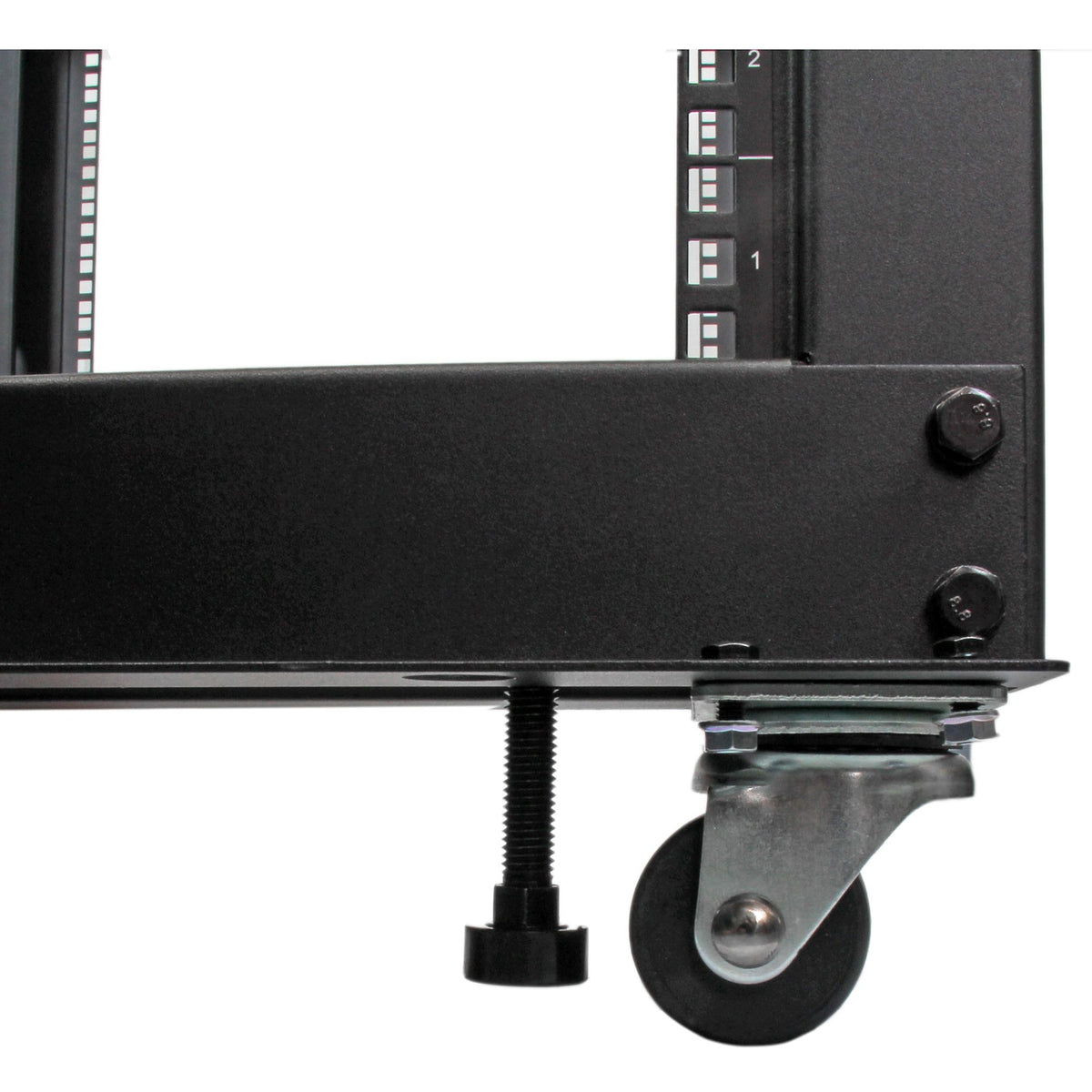 STARTECH rack cabinet 12U Freestanding rack Black (4POSTRACK12U) - Cartouches Certifiees