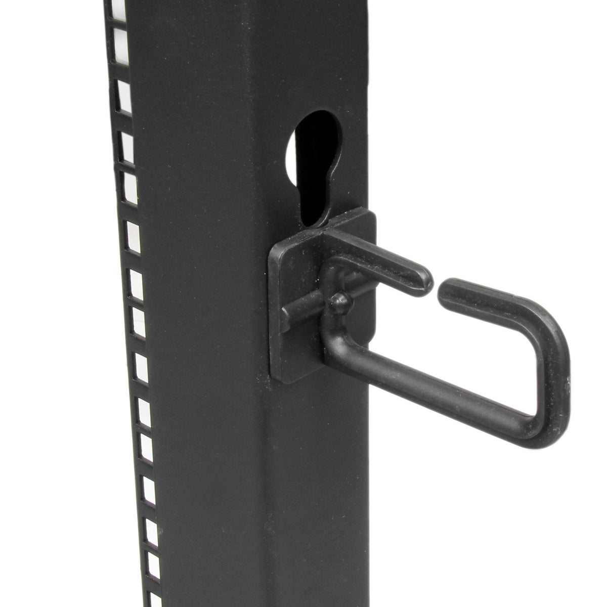STARTECH rack cabinet 12U Freestanding rack Black (4POSTRACK12U) - Cartouches Certifiees