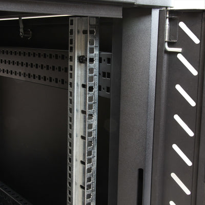 STARTECH rack cabinet 12U Freestanding rack Black (RK1236BKF) - Cartouches Certifiees